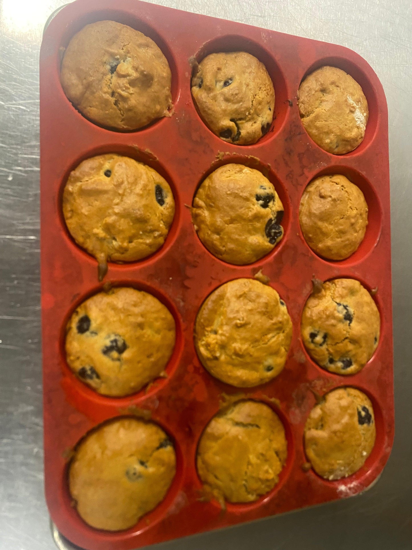 Homemade muffins that your cannot find at a store bakery