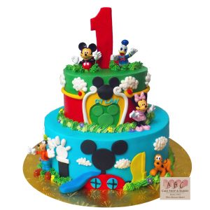 Mickey Mouse Clubhouse Cake