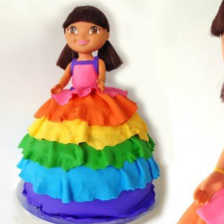 Dora The Explorer Cake