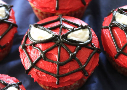 Spider-Man Cupcakes