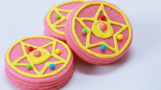 Sailor Moon Piñata Cookies