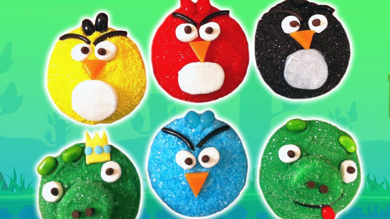 Angry Birds Cupcakes